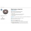 Четка с гофриран метален косъм D150x24 мм OSBORN